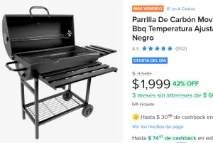 Parrilla De Carbón 