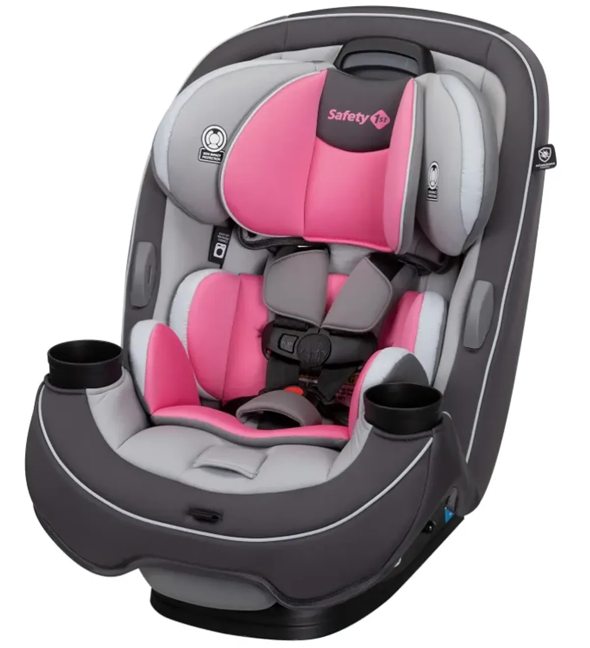 Safety 1st - Auto Asiento de coche Grow And Go 3 en 1, Carbon Rose