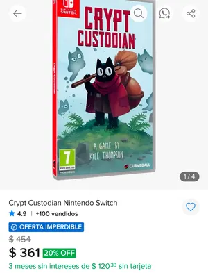 CRYPT CUSTODIAN PARA SWITCH