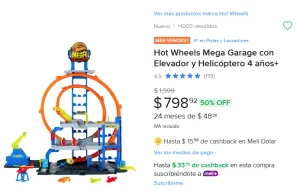 MEGA GARAGE HOT WHEELS