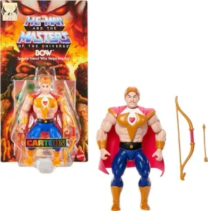 Masters Of The Universe Origins Figura de Acción Cartoon Collection Bow de 5.5 Pulgadas para niños de 6 años en adelante