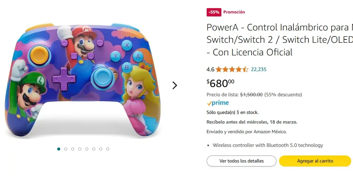 REMATEEEEEEEEE DE CONTROL INALÁMBRICO PARA SWITCH
