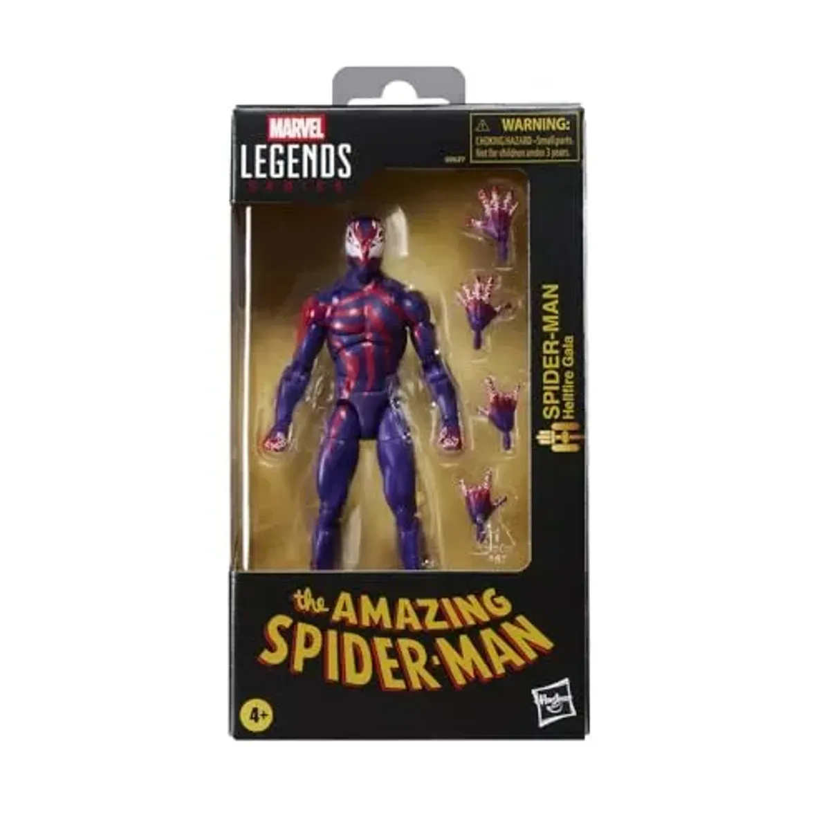 Marvel Legends Series Spider-Man Hellfire Gala, X-Men: Hellfire Gala Comics coleccionable Figura de acción a escala de 6 pulgadas