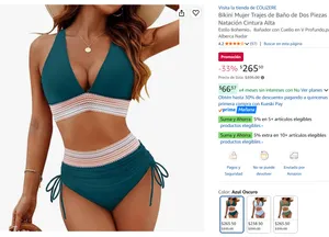 Trajes de Baño de Dos Piezas 