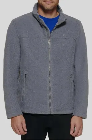 TALLA XS - Tommy Hilfiger - chamarra clásica de forro polar con cierre frontal para hombre (talla regular y grande y alta)