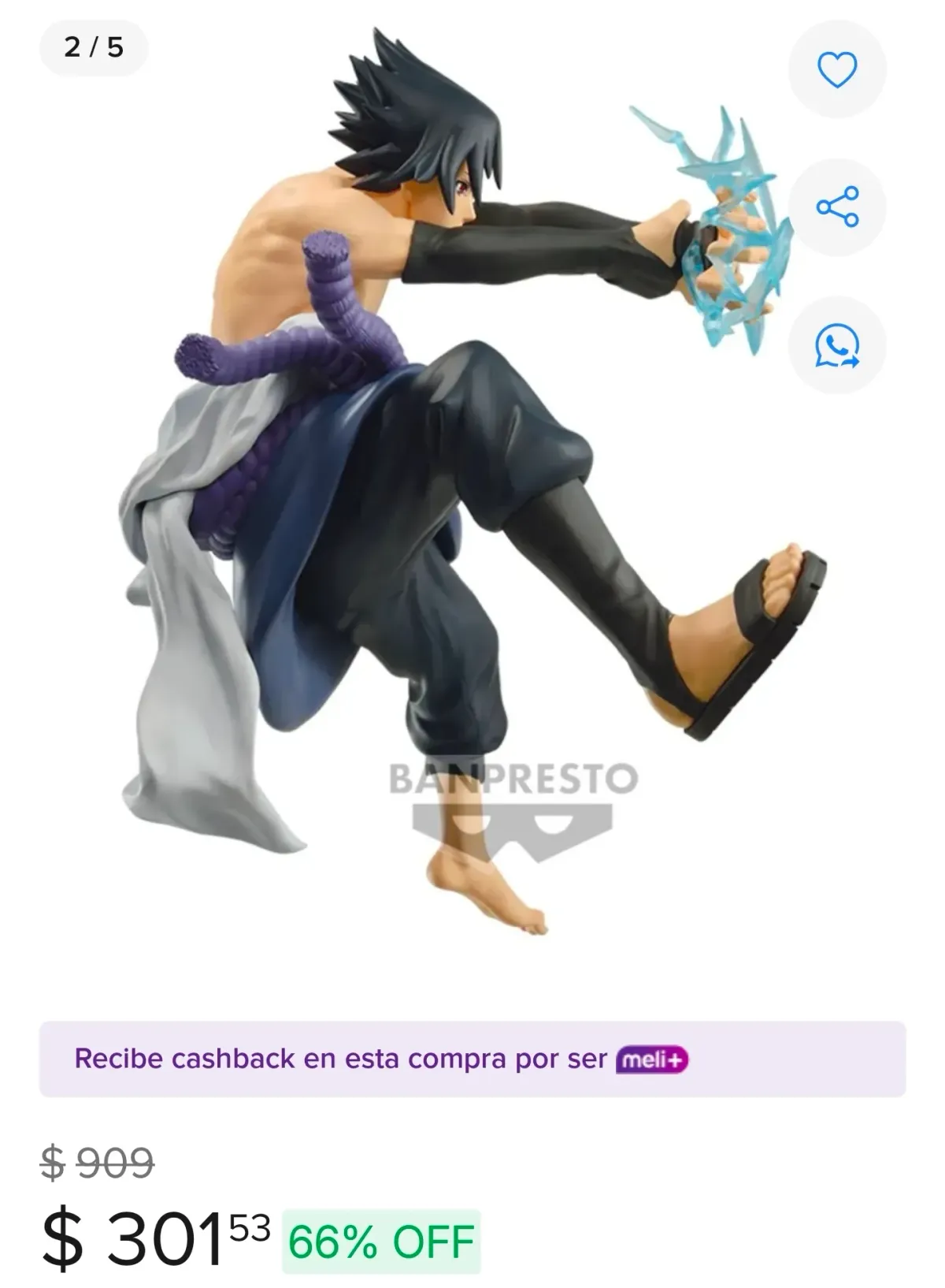 BANPRESTO DE SASUKE