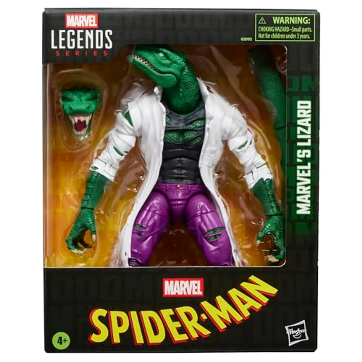 Spider-Man Marvel Legends Series Lizard, Figura de acción Coleccionable de Escala de 6 Pulgadas (Exclusiva de Amazon)