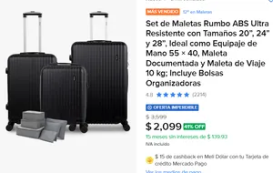 Set de Maletas 