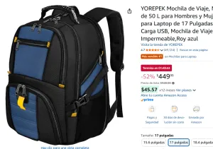 Mochila de Viaje