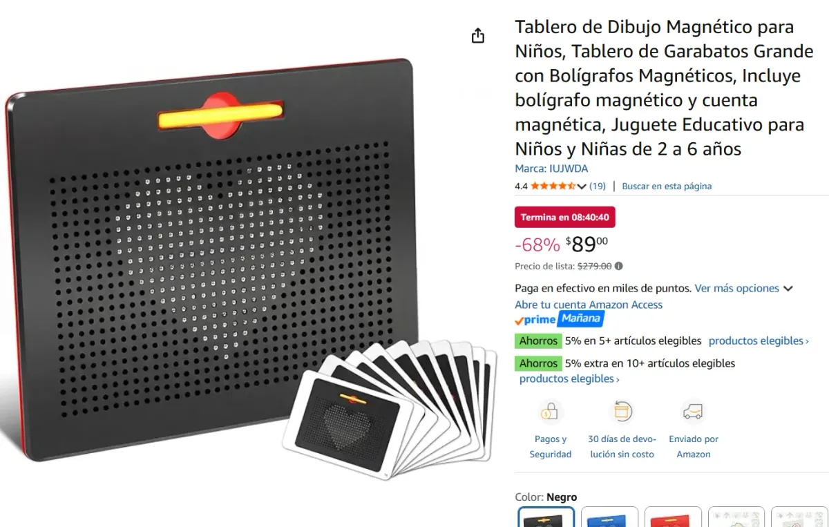 Tablero de Dibujo Magnético para Niños