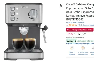 Cafetera Compacta, Espressos 