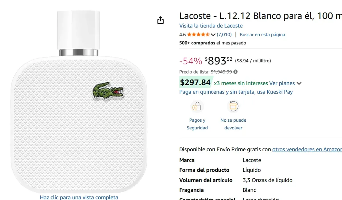 Lacoste - 100 ml
