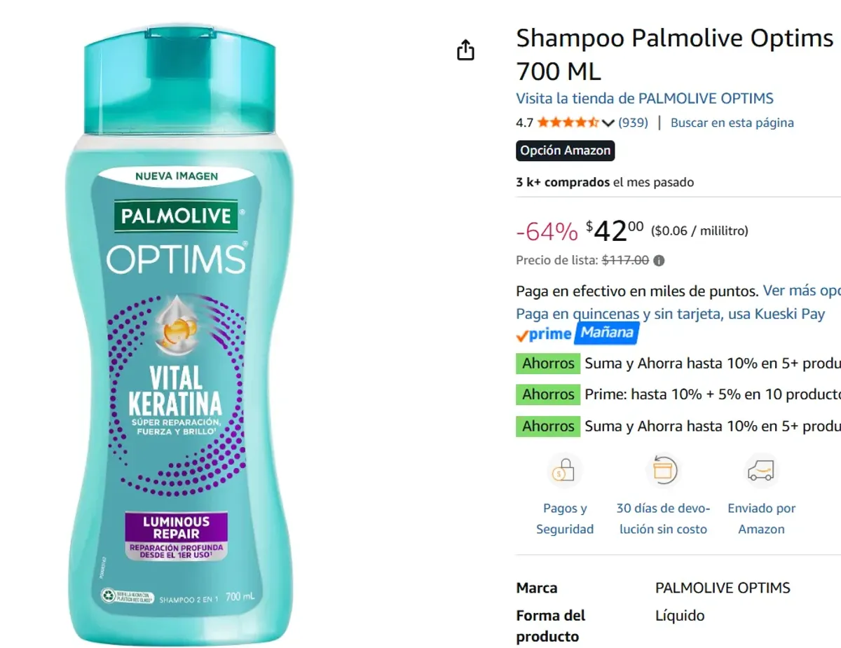 Shampoo 700 ML