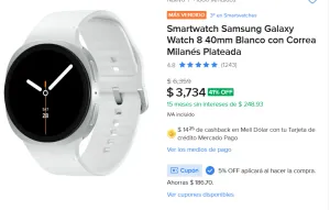Smartwatch Samsung Galaxy 