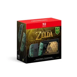 Consola Nintendo Switch 2 The Legend of Zelda 40 aniversario