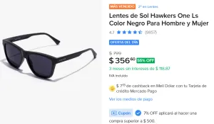 Lentes de Sol Hawkers 