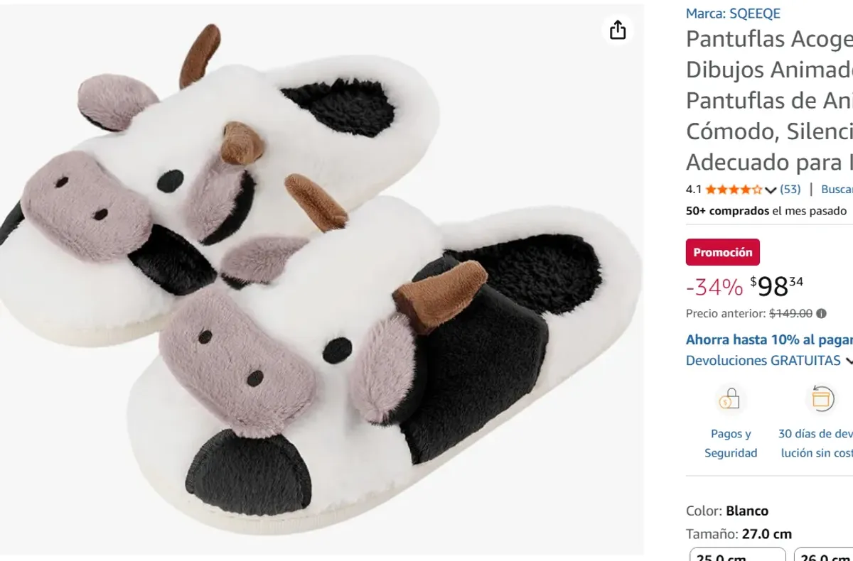 Pantuflas Acogedoras de Felpa 