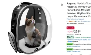 Mochila Transportadora de Mascotas