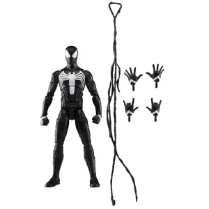 Marvel Legends Series Gamerverse, Figura de acción de Peter Parker Traje Negro