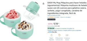 Máquina para hacer helados 