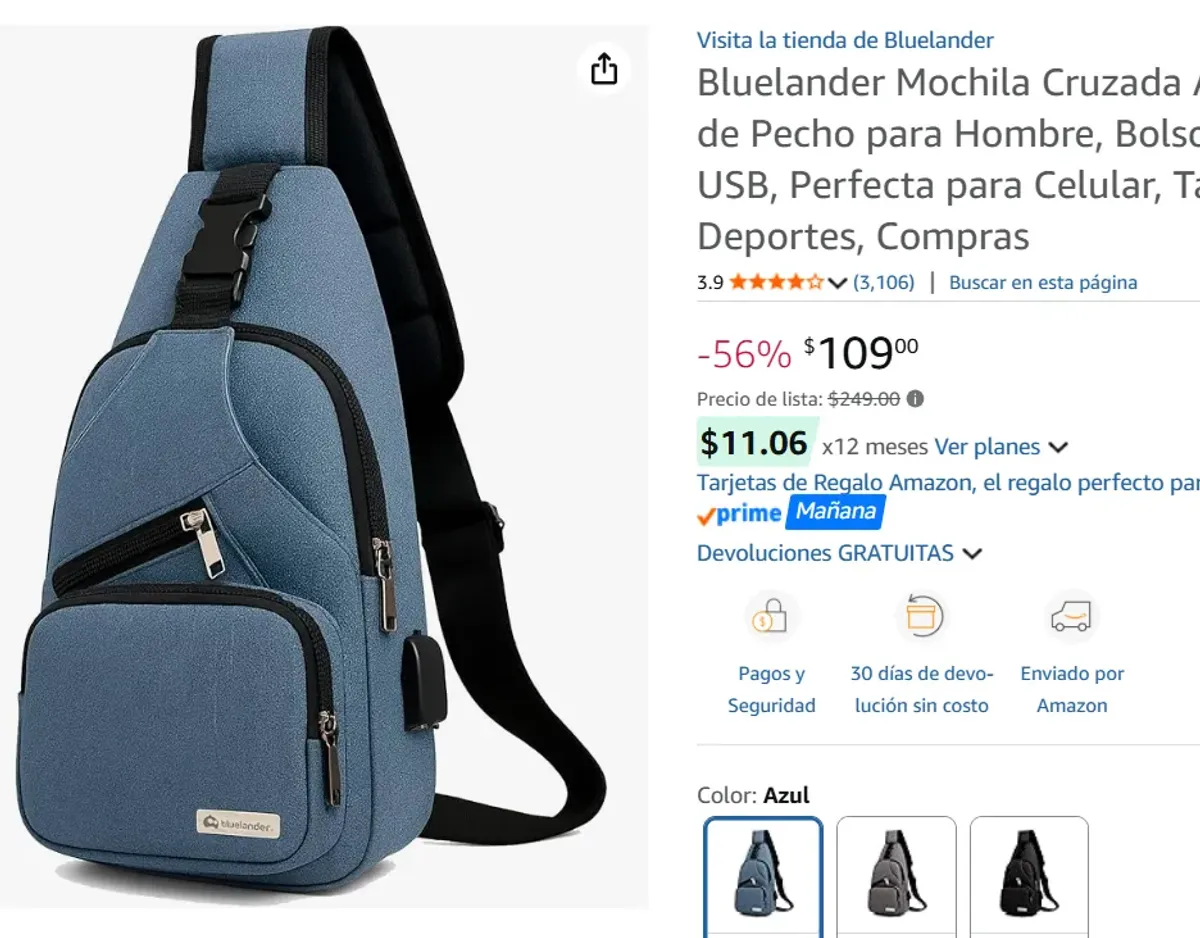 Mochila Cruzada 
