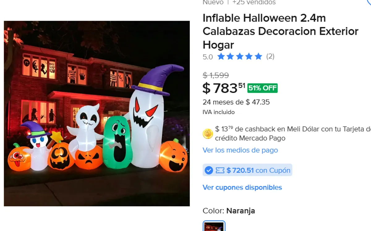 Inflable Halloween 