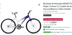 REMATE DE BICICLETA DE MONTAÑA