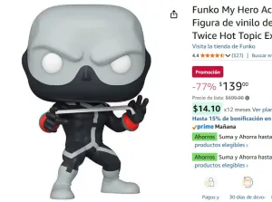 Funko My Hero Academia Pop! Figura de vinilo de animación Twice Hot Topic Exclusiva