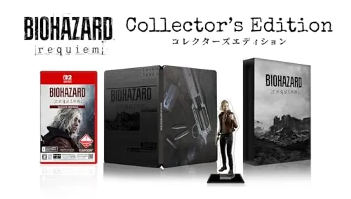 バイオハザード レクイエム コレクターズエディション -Switch2 【早期購入特典】グレース コスチューム「APOCALYPSE」が入手できるダウンロードコード 同梱 - Edición de coleccionista Edition