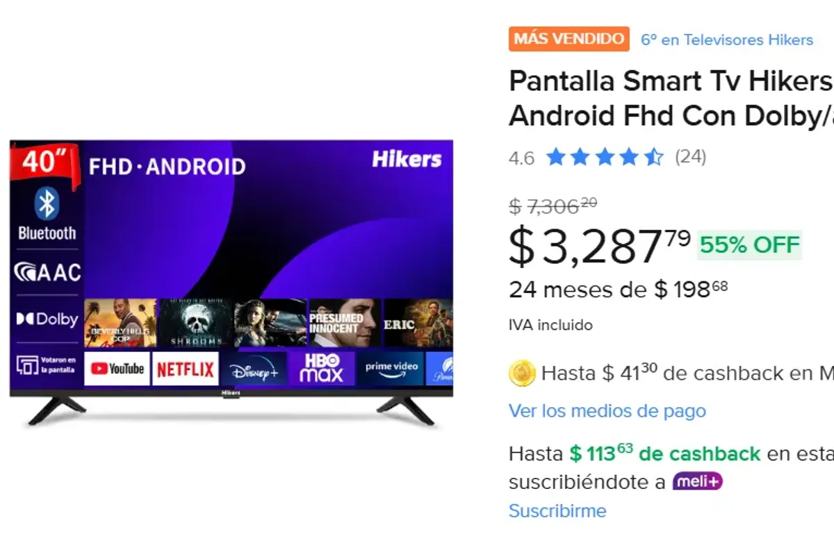Pantalla Smart 40 "