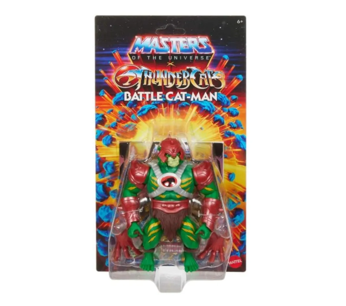Masters of the Universe Thundercats Figura de Acción Battle Cat-Man para niños de 6 años en adelante