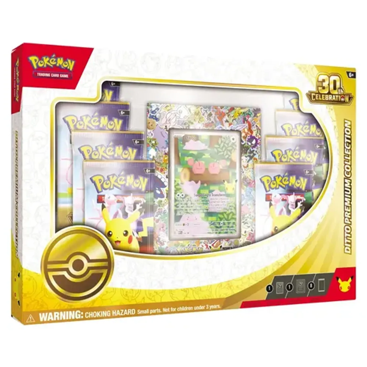 Pokemon TCG: 30th Celebration - Ditto Premium en Ingles