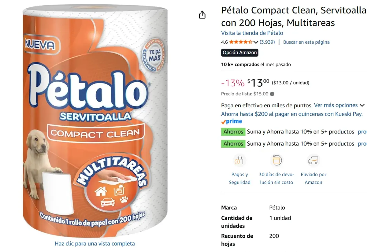 Servitoalla, 1 Rollo 