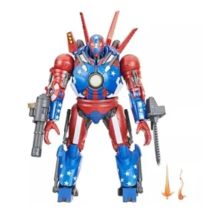 Marvel Hasbro Legends Series Detroit Steel, Iron Man Comics - Cifras de acción coleccionables a Escala de 6 Pulgadas, Cifras de acción de Leyendas