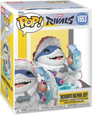PREVENTA DE FUNKO DE DOLPHIN JEFF DE MARVEL RIVALS