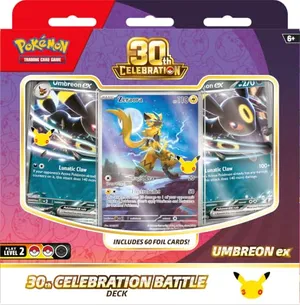 Pokémon TCG: 30TH Celebration Battle Deck—Umbreon EX