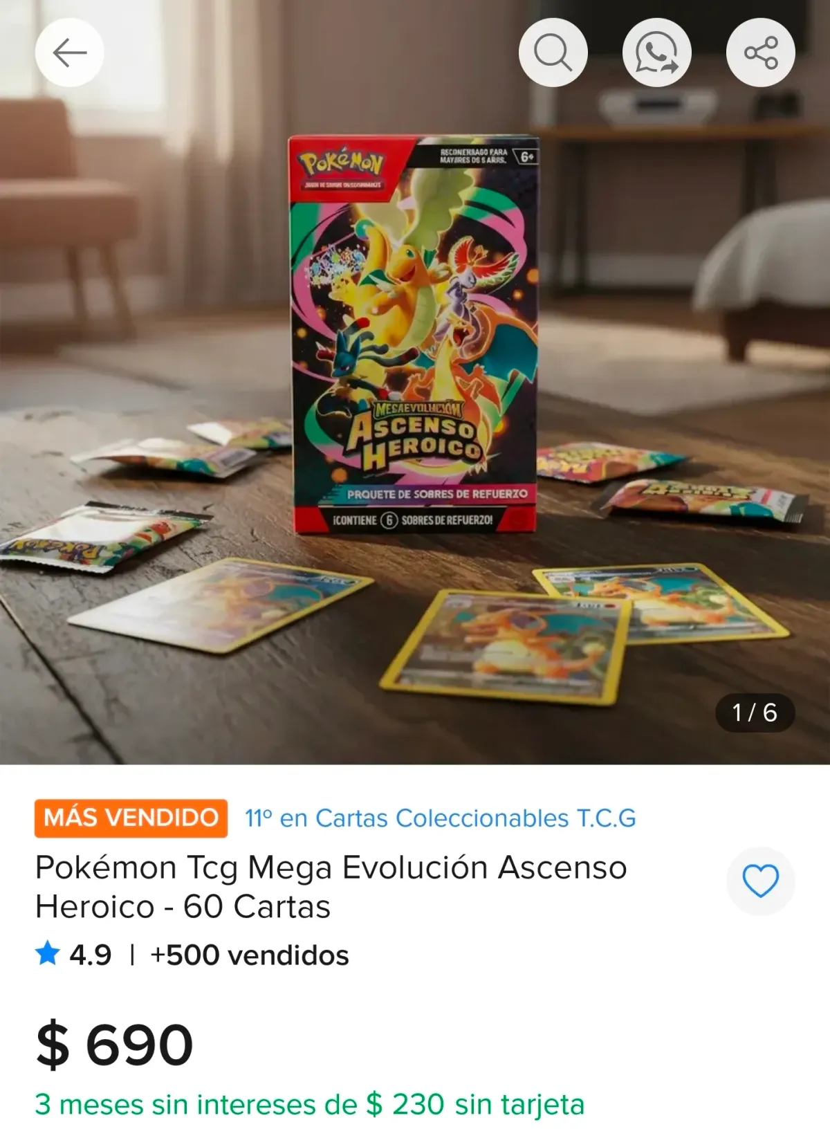 BOOSTER BUNDLE DE ASCENDED HEROES