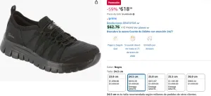 Skechers 100692BBK Zapatillas para Mujer