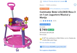 Caminador Bebé 