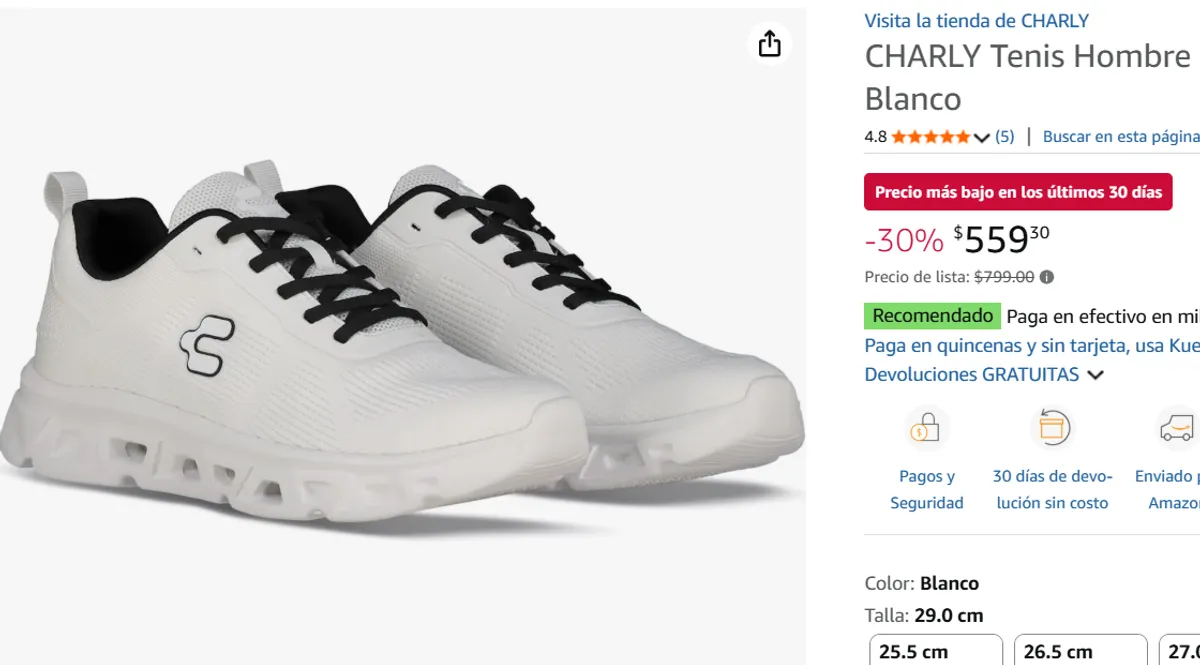 Tenis Hombre 