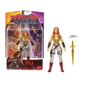 Motu First Ones Figura de Acción Teela 6+ | Juguete MOTU, 14 articulaciones móviles, diseño preciso de película, semejante Camila Mendes, diosa guerrera heroica