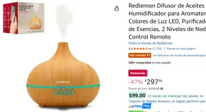 Difusor de Aceites y Humidificador 