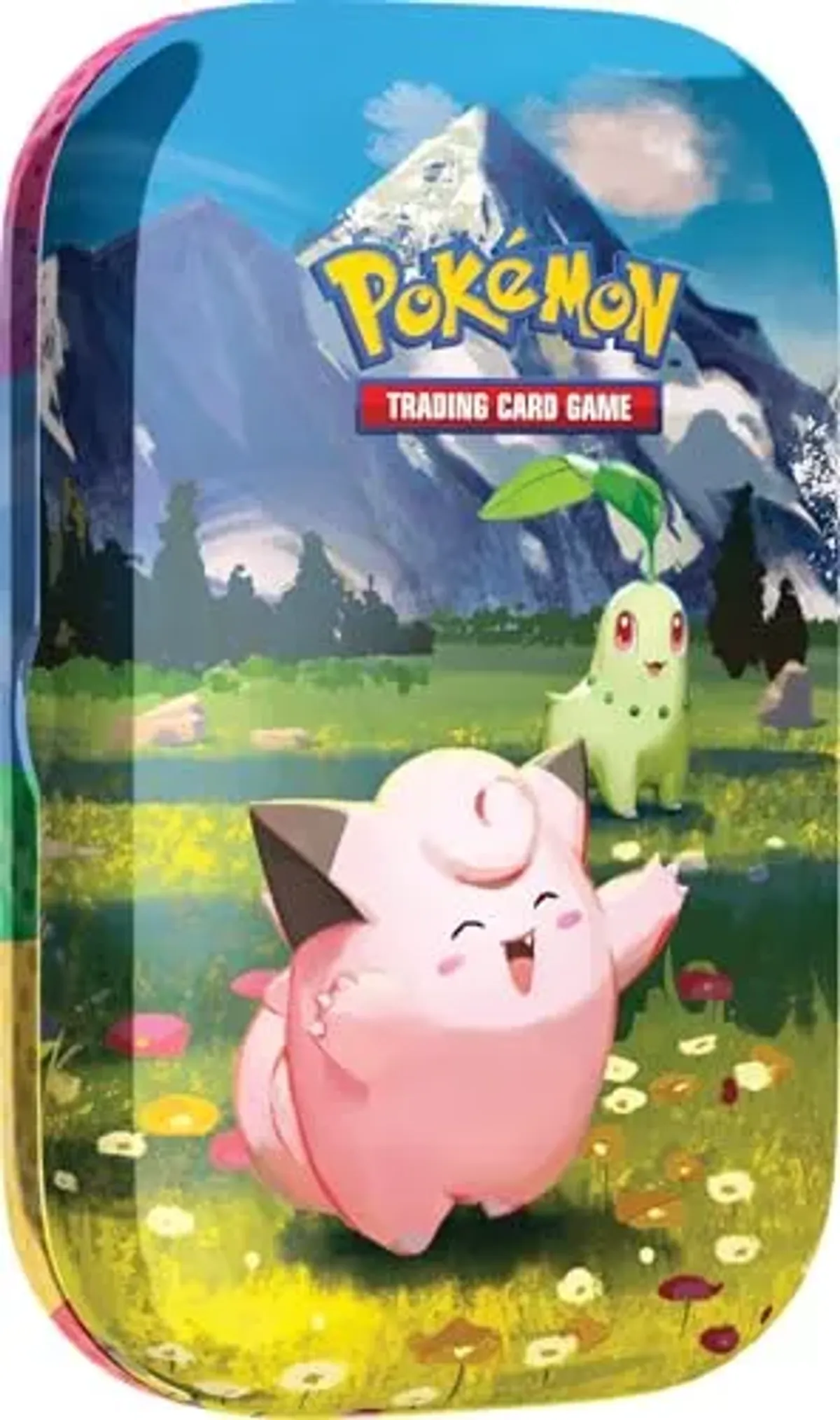 Pokémon TCG: Mega Evolution—Ascended Heroes Mini Tin - Clefairy and Chikorita
