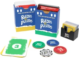 JUEGO DE MESA RUEDAS VS PUERTAS