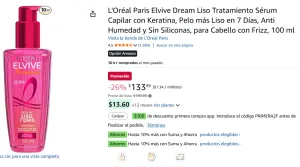 Tratamiento Sérum Capilar con Keratina