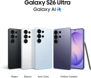 TAMBIEN YA ESTÁ EN AMAZON LA PREVENTA DEL TODA LA LÍNEA DE SAMSUNG GALAXY S26 CON DESCUENTO Y HASTA 24 MESES SIN INTERESES!!