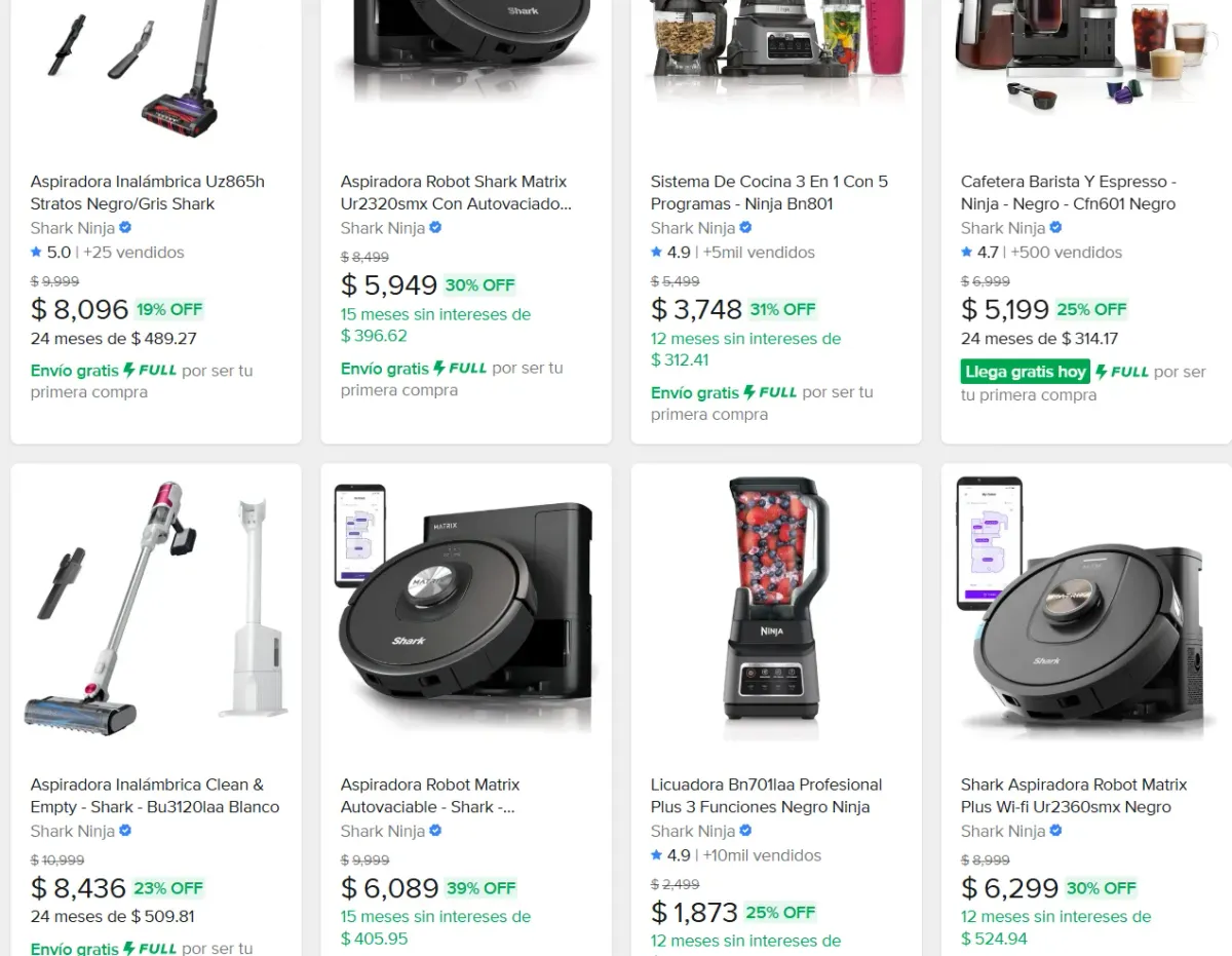 Shark Ninja con descuento!!